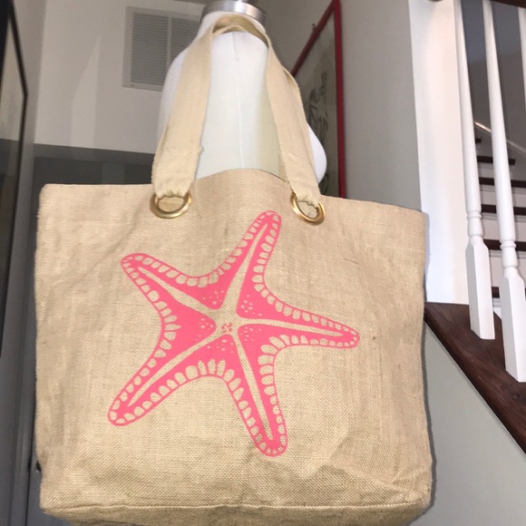 Extra Extra Large Starfish Tote with pouch ๐๐ - Picture 7 of 8